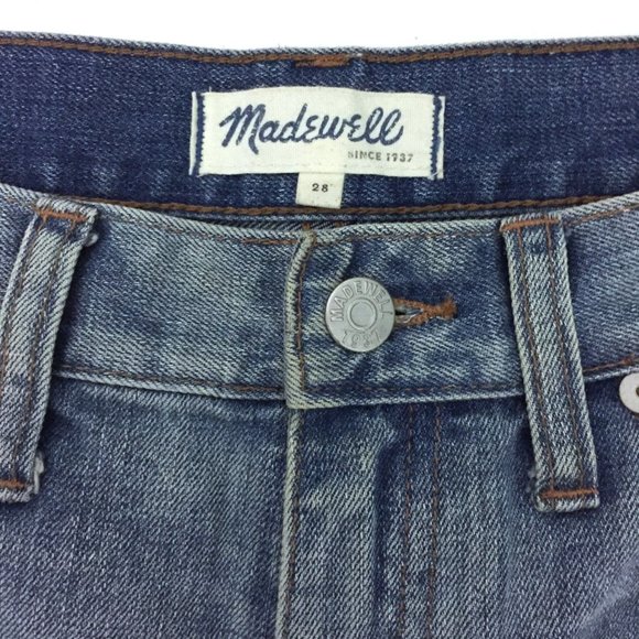 Madewell Denim Boyshorts Rip & Repair Edition - Picture 3 of 8